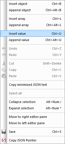 JSON grid editor product screenshot
