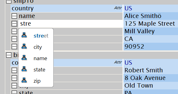 XML Grid-Editor