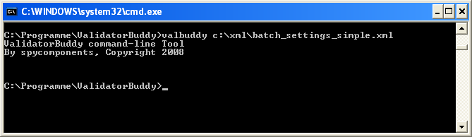 XML and JSON batch processing product screenshot
