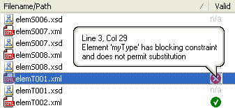 XML validator usage product screenshot