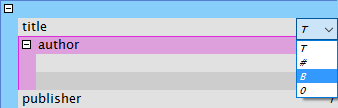 JSON grid editor product screenshot