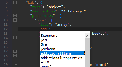 JSON text editor features